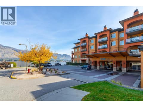 Watermark Beach Resort exterior near the Osoyoos waterfront. at 15 PARK Place Unit# 209, Osoyoos