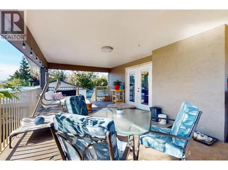 Huge outside deck for entertaining, at 620 Ziprick Road, Rutland South, Kelowna