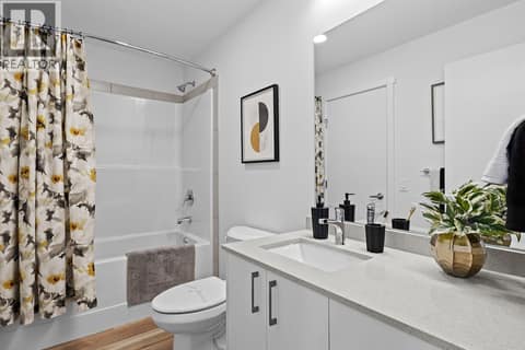 Bathroom - Photos are of a similar home; some features may vary at 1057 Frost Road Unit# 110, Upper Mission, Kelowna
