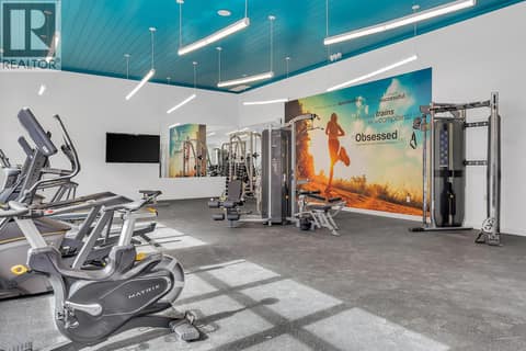 Gym Area at 1057 Frost Road Unit# 110, Upper Mission, Kelowna