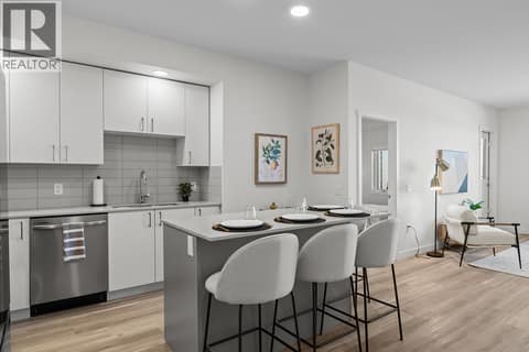 Kitchen - Photos are of a similar home; some features may vary at 1057 Frost Road Unit# 110, Upper Mission, Kelowna