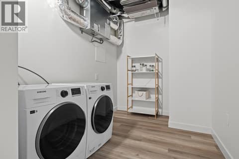 Laundry - Photos are of a similar home; some features may vary at 1057 Frost Road Unit# 110, Upper Mission, Kelowna