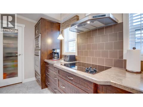Cooktop and Wall oven at 12560 Westside Road Unit# 15, Swan Lake West, Vernon