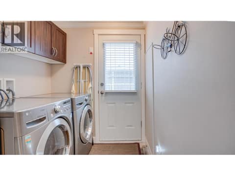 Laundry/mud room at 12560 Westside Road Unit# 15, Swan Lake West, Vernon