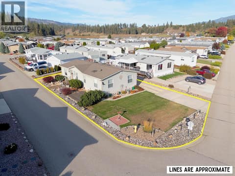 Lines are approximate at 12560 Westside Road Unit# 15, Swan Lake West, Vernon