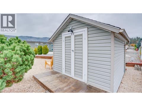Shed 10x10 at 12560 Westside Road Unit# 15, Swan Lake West, Vernon