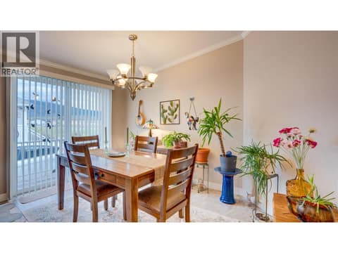 Spacious dining room at 12560 Westside Road Unit# 15, Swan Lake West, Vernon