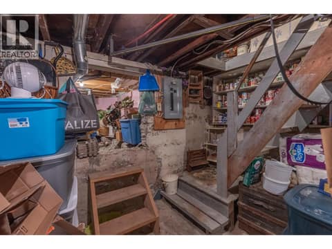 Cellar in main home at 3025 Patterson Street, Armstrong/ Spall.