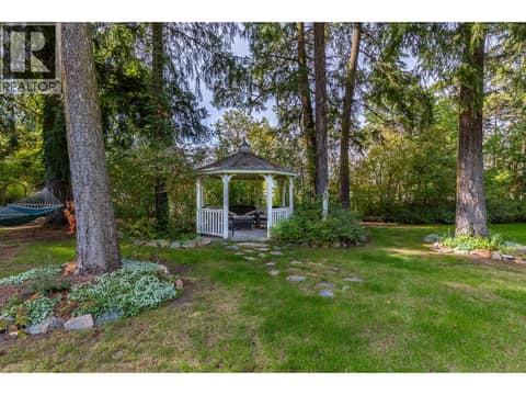 Gazebo in back  yard at 3025 Patterson Street, Armstrong/ Spall.