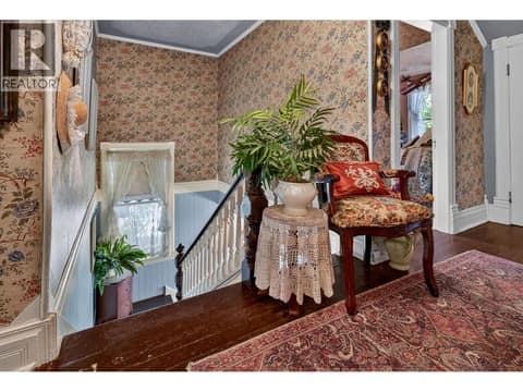 Landing area upstairs at 3025 Patterson Street, Armstrong/ Spall.