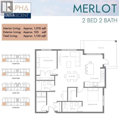 Floorplan at 1057 Frost Road Unit# 302, Upper Mission, Kelowna