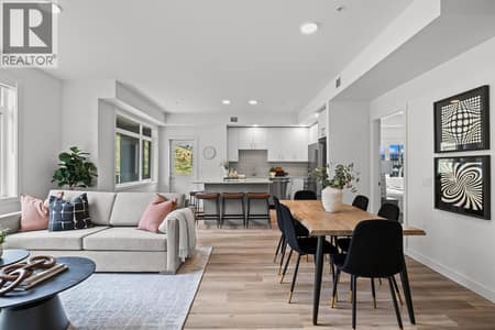 Kitchen, Dining & Living Room. Photos may be of a similar home in the community. at 1057 Frost Road Unit# 302, Upper Mission, Kelowna
