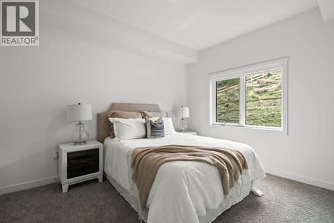 Second Bedroom. Photos may be of a similar home in the community. at 1057 Frost Road Unit# 302, Upper Mission, Kelowna