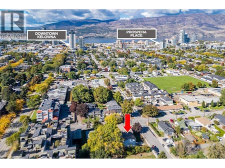 TS1 zoning. Less than 1km to downtown at 1011-1013 Lawson Avenue, Kelowna North