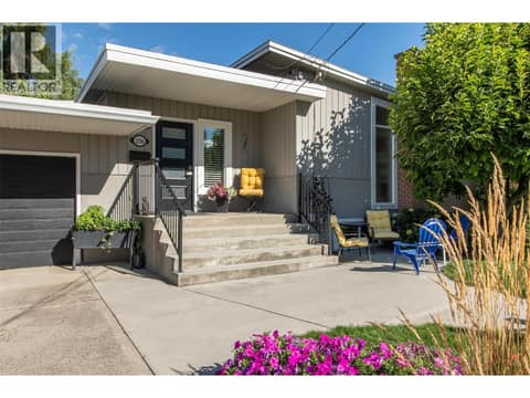 Located on a lovely flat corner lot at 1296 Kelglen Crescent, Glenmore, Kelowna
