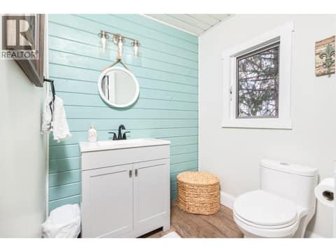 Main floor powder room at 5221/5241 Hartnell Road, North BX, Vernon