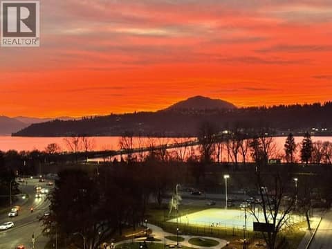 Spectacular sunsets at 238 Leon Avenue Unit# 808, Kelowna North