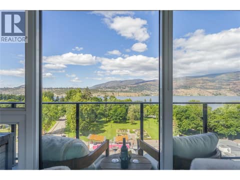 Sunset wine view! at 238 Leon Avenue Unit# 808, Kelowna North