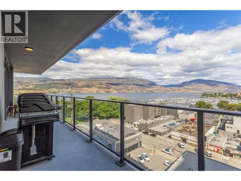 View to the north! at 238 Leon Avenue Unit# 808, Kelowna North