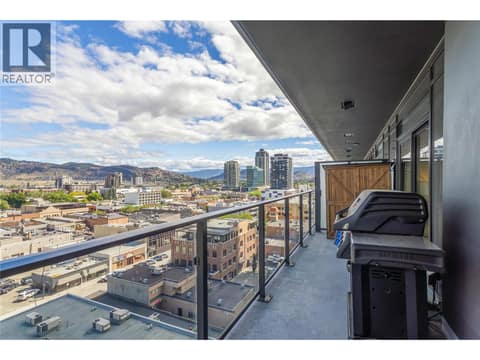 View to the north/east at 238 Leon Avenue Unit# 808, Kelowna North