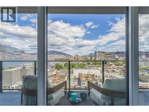 Watch everything downtown! at 238 Leon Avenue Unit# 808, Kelowna North