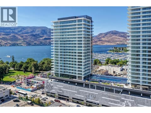 Waterfront living! at 238 Leon Avenue Unit# 808, Kelowna North