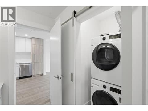 LAUNDRY IN BATHROOM AREA at 460 Nicola Street Unit# 805, South Kamloops