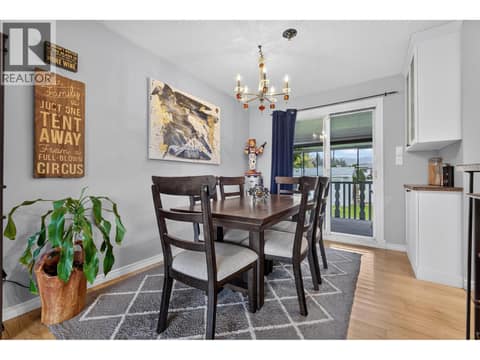Dining room for those special dinners at 175 Venus Road, Rutland South, Kelowna