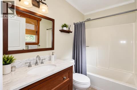 Ensuite Bathroom Virtually Staged at 10590 Long Road, Lake Country South West