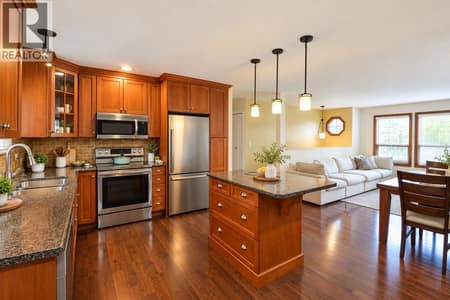 Kitchen Dining Living Rooms at 10590 Long Road, Lake Country South West