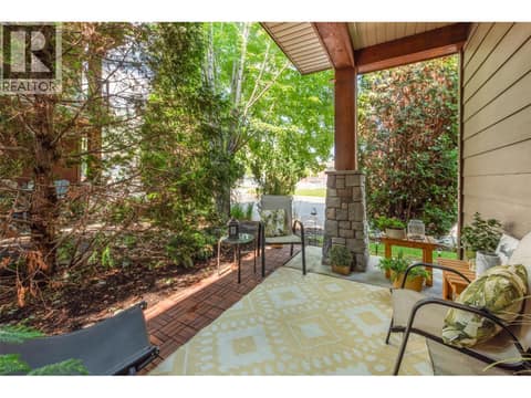 Cozy, private patio at 511 Yates Road Unit# 110, North Glenmore, Kelowna