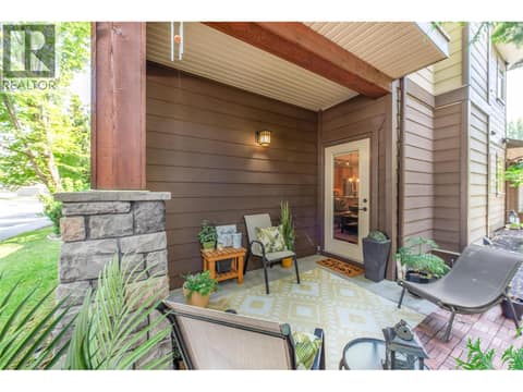 Cozy, private patio at 511 Yates Road Unit# 110, North Glenmore, Kelowna