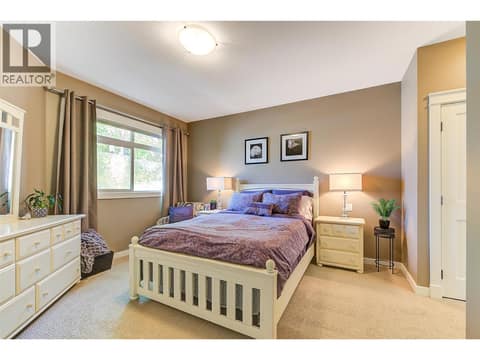 Spacious primary bedroom at 511 Yates Road Unit# 110, North Glenmore, Kelowna
