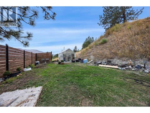 Lower level with Grass and space for gatherings at 850 INSKIP Road, Westsyde, Kamloops