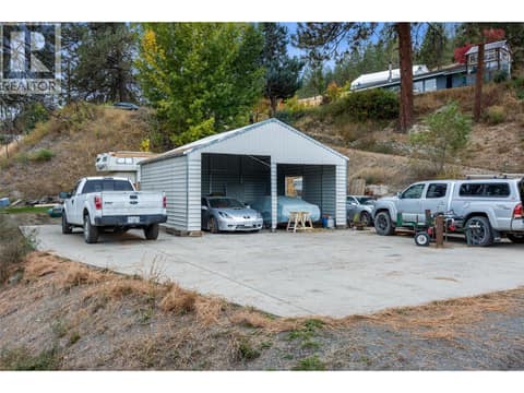 Where the old shop used to sit, there is a second septic there if someone is looking for secondary living with a garage and a  suite on top. Please check with Zoning at 850 INSKIP Road, Westsyde, Kamloops
