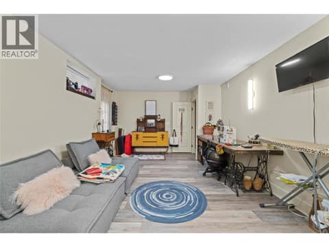 Currently set up as a sewing room, but would make a great office or home based business area. at 5100 Haynes Road, North BX, Vernon