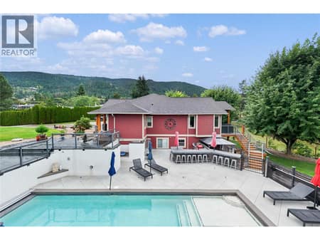 Private pool and huge entertaining area. at 5100 Haynes Road, North BX, Vernon