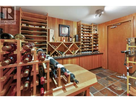 Refrigerated Wine Room at 264 EASTSIDE Road, Eastside/Lkshr Hi/Skaha Est, Okanagan Falls