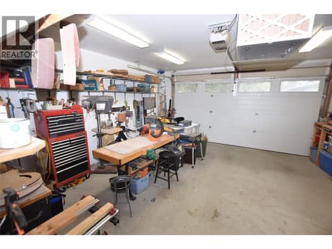 Attached double car garage at 430 Hummingbird Avenue, Okanagan North, Vernon