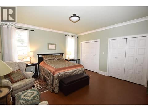 Primary bedroom at 430 Hummingbird Avenue, Okanagan North, Vernon