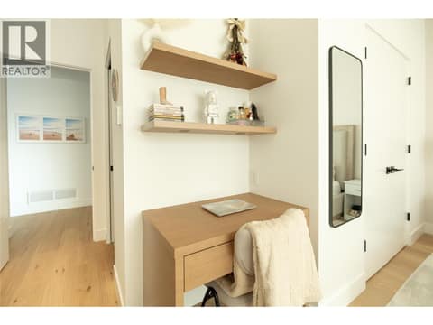 Desk area at 538 Clifton Court, Glenmore, Kelowna
