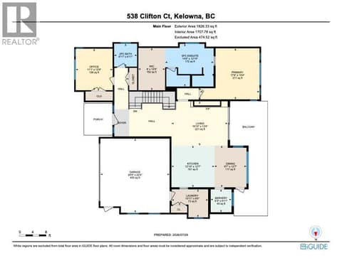 Main at 538 Clifton Court, Glenmore, Kelowna