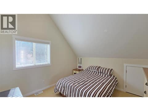 Loft queen bed at 6822 Madrid Way Unit# 310, Fintry, Kelowna