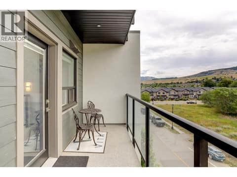 Awesome balcony at 2555 Lakeshore Road Unit# 419, Okanagan Landing, Vernon