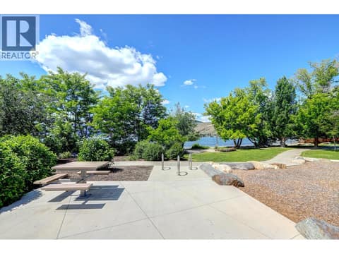Lakeshore beach right across the street at 2555 Lakeshore Road Unit# 419, Okanagan Landing, Vernon