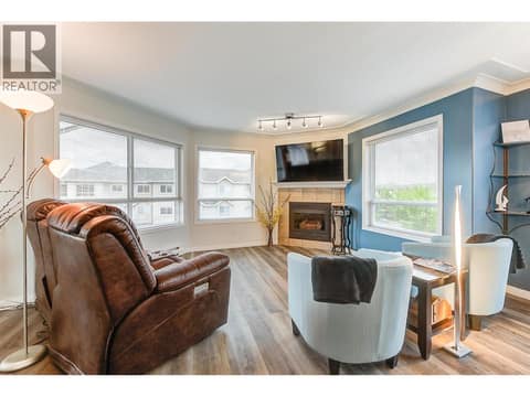 Living Room at 1964 Enterprise Way Unit# 413, Dilworth Mountain, Kelowna