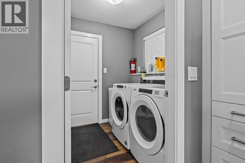 Main Floor Laundry at 7151 Dunwaters Road, Fintry, Kelowna