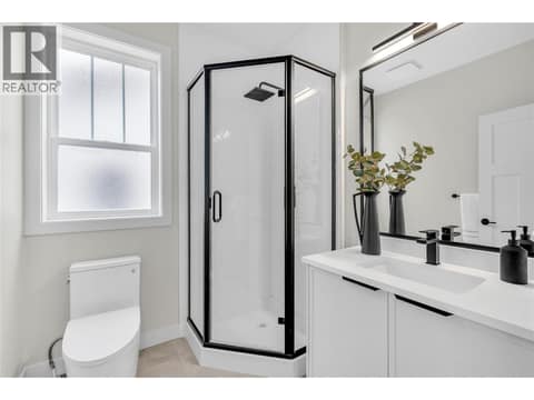 Photos shown are from a completed unit in an earlier phase. Finishes, layout, and features may vary at 784 ARGYLE Street Unit# 109, Main North, Penticton