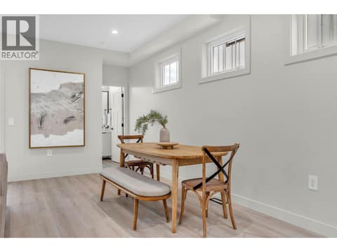 Photos shown are from a completed unit in an earlier phase. Finishes, layout, and features may vary at 784 ARGYLE Street Unit# 109, Main North, Penticton