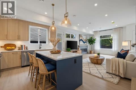 Ai enhanced. Photo of opposite side unit at 662 Birch Avenue Unit# 4, Kelowna South
